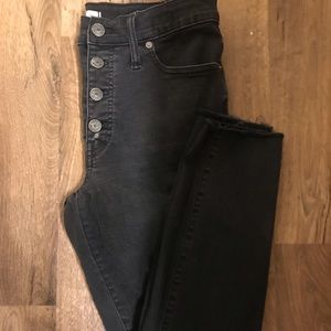 Madewell Raw Cut High Waisted Jeans